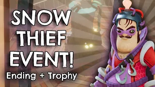 *NEW* SNOW THIEF EVENT in Secret Neighbor (Ending + Trophy)