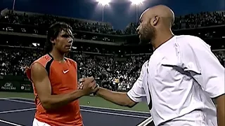 Rafael Nadal vs James Blake 2006 Indian Wells SF Highlights