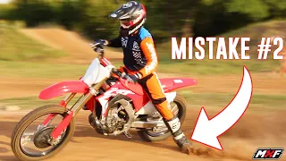 3 Dirt Bike Cornering Mistakes You Do Every Ride