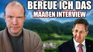 Bereue ich das Interview mit Hans-Georg Maaßen?