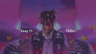 Juice WRLD  -  Keep It  (unreleased) 741hz