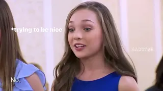 Maddie being sassy queen for 2 minutes straight / dance moms
