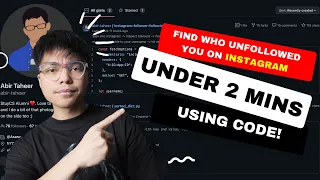 How to see who unfollowed you for FREE using CODE! (2024 Method PC + MAC)