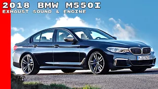 2018 BMW M550i xDrive Exhaust Sound, Engine, & Active Kidney Grille