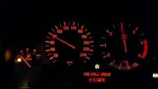 BMW E39/525tds (143hp) - M51D25 Acceleration 0-100km/h