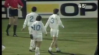 Bordeaux - Napoli 0-1, coppa uefa 1988-89