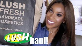 LUSH HAUL + Favorites!! | Jackie Aina