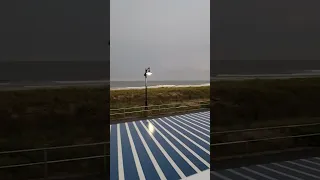 Nature's Beauty Unleashed: Capturing the Serenity of a Beach After the Rain