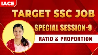 Ratio & Proporation Short Cuts & Tricks | Ratio & Proportation Concept for SSC CGL Exam | QA | IACE