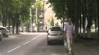 ГАИ Донецка (Украина) - жизнь внутри патрульного авто