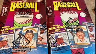 1986 LEAF DONRUSS BOX OPENING (Throwback Thursday)