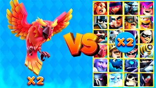 PHOENIX vs ALL CARDS | NEW LEGENDARY | 1 vs 1 | CLASH ROYALE OLYMPICS