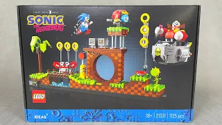 LEGO IDEAS 21331 | SONIC THE HEDGEHOG - GREEN HILL ZONE | RECENZJA