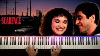 Scarface - Calling on Mama and Gina (Gina's and Elvira's Theme) - Piano