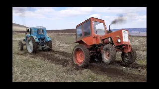 Мошь Трактора!Т-40 против Т-16 и Т-25 по очереди