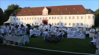 2016 White Dinner - Abend in Weiß - weißes Dinner, Schloß Heusenstamm, Kultursommer