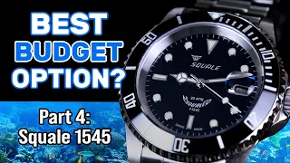 Squale 1545 20 Atmos Classic -Best Affordable Rolex Sub-Style Option? Part 4 of a 5 Watch Comparison