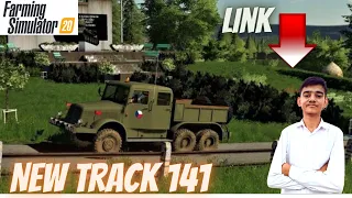New Track 141 Truck mod with link in Farming Simulator 20 | Truck mod in Fs 20 | # Farming view |