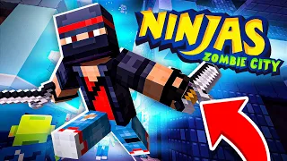 СТАЛ НИНДЗЯ В МАЙНКРАФТ | MINECRAFT NINJAS OF ZOMBIE CITY