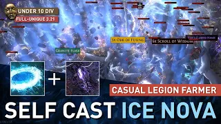 【10 Div Full-Unique】Self-Cast Ice Nova is crazy FUN & can MELT BOSSES! Power Charge Raider 3.21