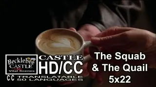 Castle 5x22 "The Squab and The Quail" Caskett Coffee Castle Admits He Is Jealous (HD/CC)