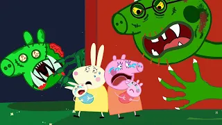 PEPPA PIG ZOMBIE APOCALYPSE,, Zombies Appear At The Peppa House🧟‍♀️ | Peppa Pig Funny Animation