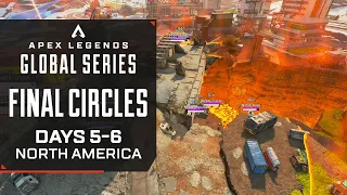 All Final Circles | NA | ALGS Pro League | Days 5 & 6 ft. TSM, Complexity, NRG | Apex Legends