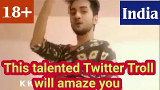 18+ A very amazing twitter troll from India shows erotic dance moves mimicking an item girl dance