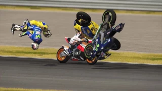 motogp 2016 realistic crash compilation