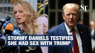 Stormy Daniels testifies she had sex with Trump, defence attacks her credibility