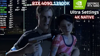 Detroit Become Human - 4K Native Ultra Settings | RTX 4090 | 13900K 6GHz