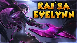 VOID GATE IS THE MOST FUN LANDMARK IN LOR | Kai'Sa Evelynn Void Gate Deck | Legends of Runeterra