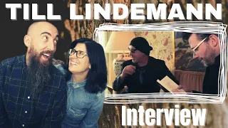 Till Lindemann Interview (REACTION) with my wife