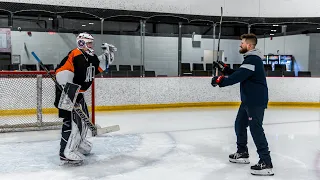 Goalie VLOG - Being Big In The Net!