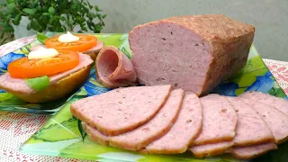 Meat bread, the simplest and most delicious sausage recipe without a shell.