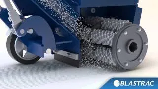 Blastrac Floor Scarifier | Surface Preparation Animation