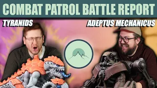 Tyranids vs. Adeptus Mechanicus [Warhammer 40k Combat Patrol Battle Report]