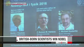 3 US univ. scientists win Nobel Physics Prize