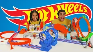 Hot Wheels Super Track Toy Challenge  ! || Toy Review || Konas2002