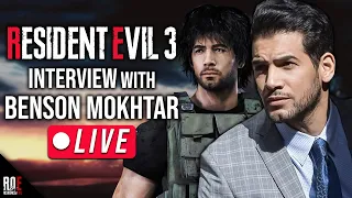 RESIDENT EVIL 3: REMAKE || INTERVIEW w/ CARLOS OLIVEIRA Model Benson Mokhtar | ROE Podcast