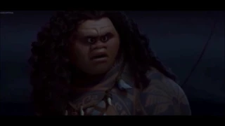 Moana: Moana talks to her grandmother