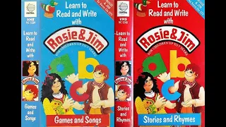 Learn to Read and Write with Rosie and Jim - Games and Songs, Stories and Rhymes (1992)