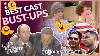 GEN X'ers REACT | Best of Actors Breaking Character - The Carol Burnett Show (NEW)