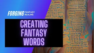 Five Ways to Make Fantasy Words: A Worldbuilding How to
