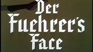 Donald Duck | Der Fuehrer's Face - The Song | Disney Anti-Nazi Propaganda