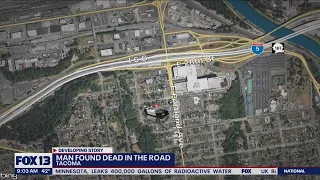 Man found dead in the road in Tacoma | FOX 13 Seattle