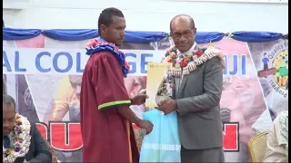 Fijian Minister for Employment officiates at the Technical College of Fiji Graduation