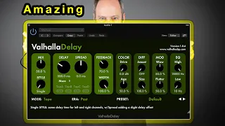 Valhalla Delay = Amazing Ambient Guitar Plugin!