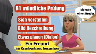 Prüfung B1 | sich vorstellen, Bild beschreiben und gemeinsam etwas planen (Dialog)