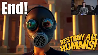 Destroy All Humans Remake -  Ending Final Boss Silhouette